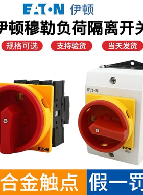 EATON伊顿穆勒负荷隔离开关P1-25 P1-32 T0-2-1 P3-63-100/EA/SVB