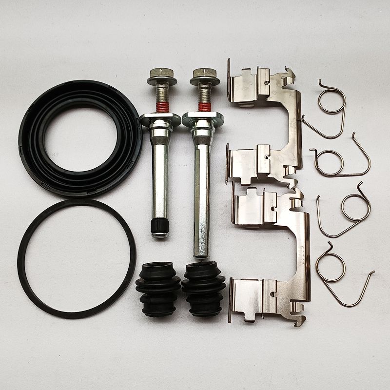 适用日产 逍客 奇骏 前刹车分泵修理包 卡钳螺丝导销胶套卡簧垫片