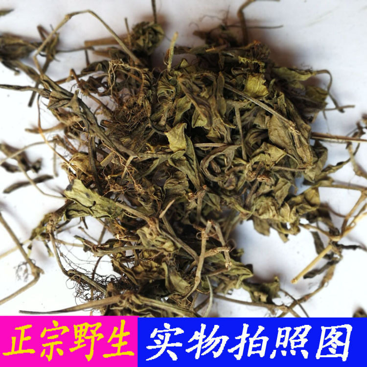 野生黄毛儿草中药材黄毛耳草500克 耳朵红老虎草过路蜈蚣金毛耳草
