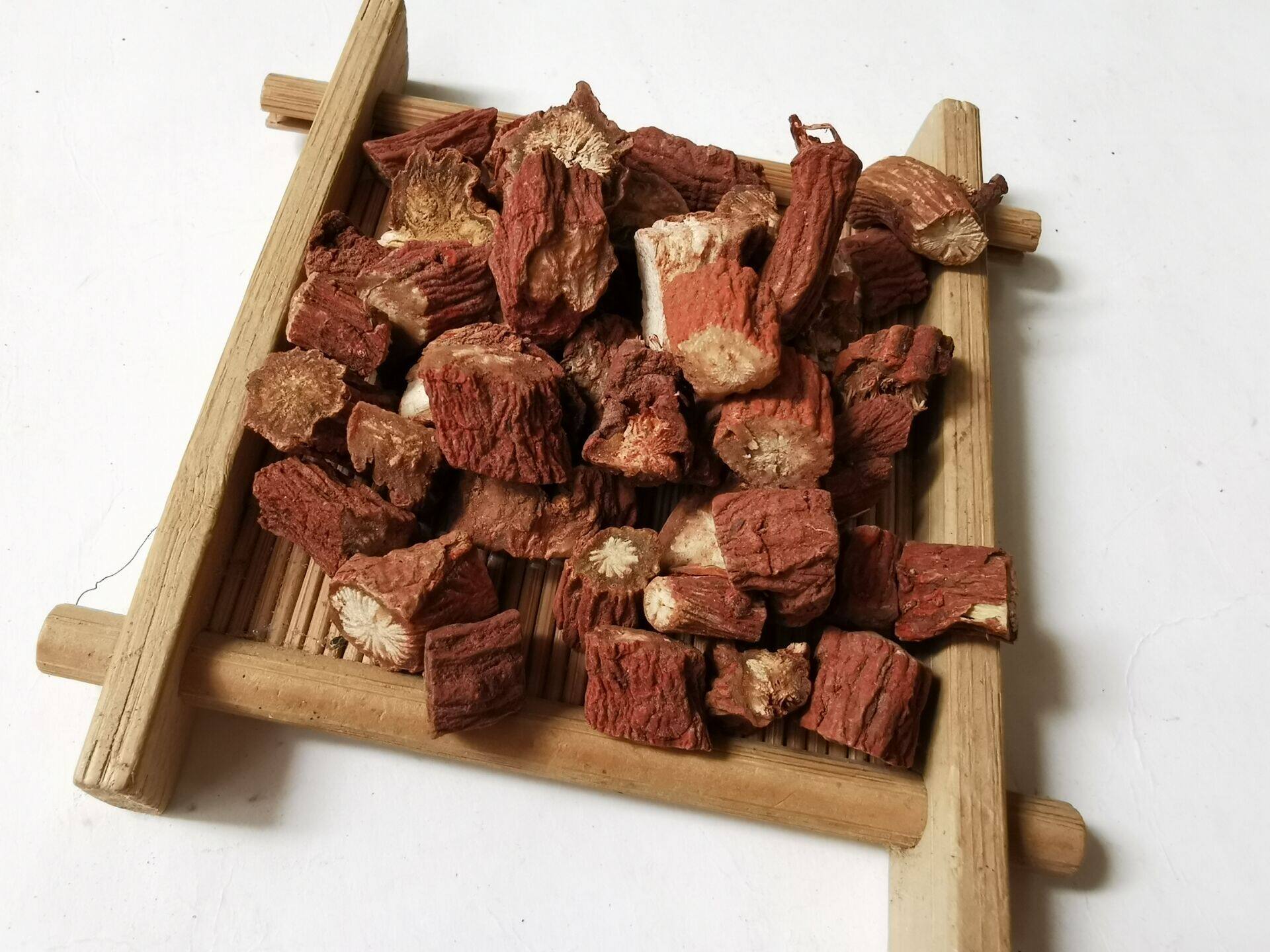 丹参500g克包邮 农家丹参片 紫丹参粒 中药材单参丹生片