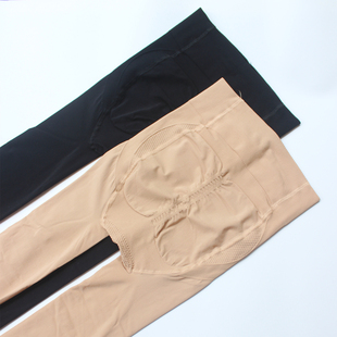 袜高腰加裆自然肤黑色 180D哑光天鹅绒打底裤 远东连裤 袜春秋中厚款