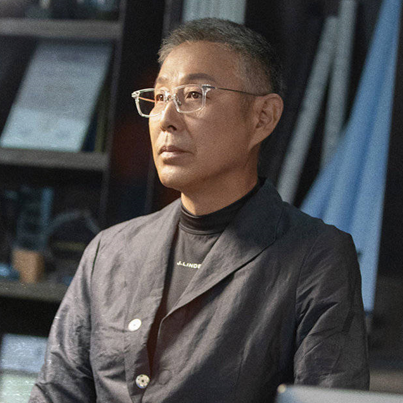 流金岁月陈道明同款眼镜男日本透明叶谨言眼镜框纯钛超轻可配近视