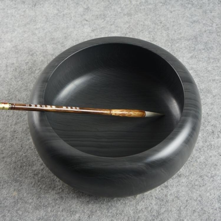 正宗歙砚宽带水波纹原石砚台优端砚澄泥砚文房四宝笔洗书画用品