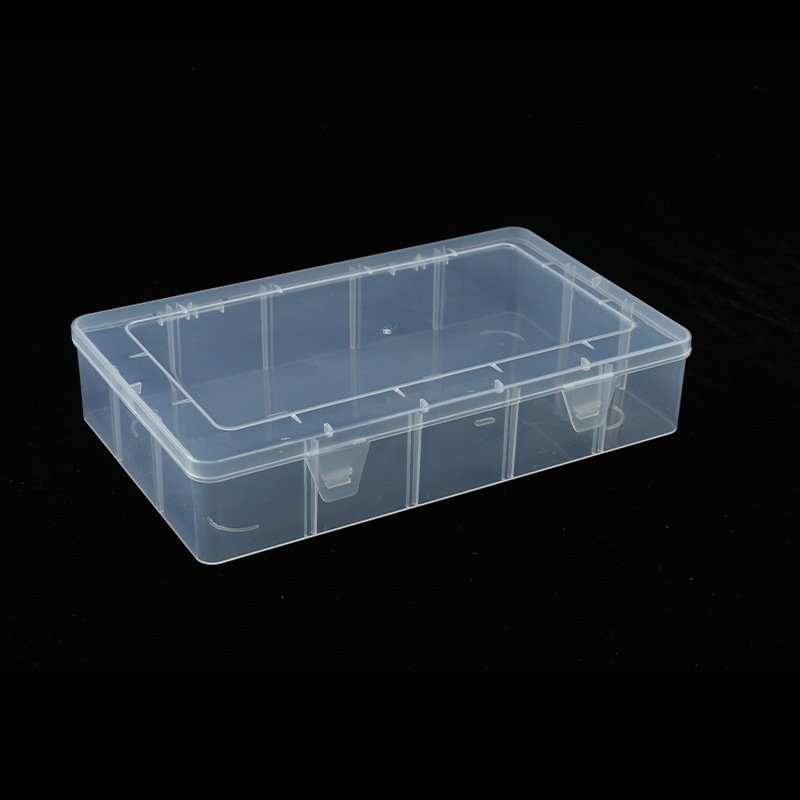 塑料大号15格空盒有盖样品展示首饰品珠宝元件手机整理储物收纳盒