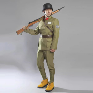 八佰国军士兵服影视道具服表演出演绎推理舞台服德式机械师教导员
