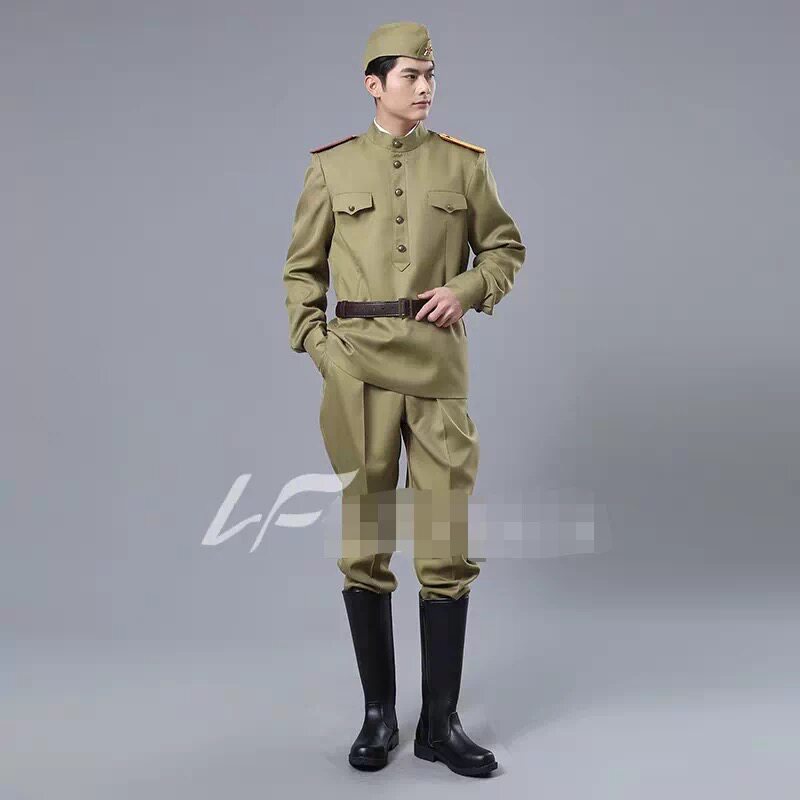 苏联红军制服演出剧本演绎推理cos漫展俄罗斯话剧舞台装抗战二战