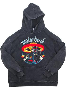 Motorhead T恤 Lemmy Heavy Metal Rock 摩托头摇滚复古水洗卫衣