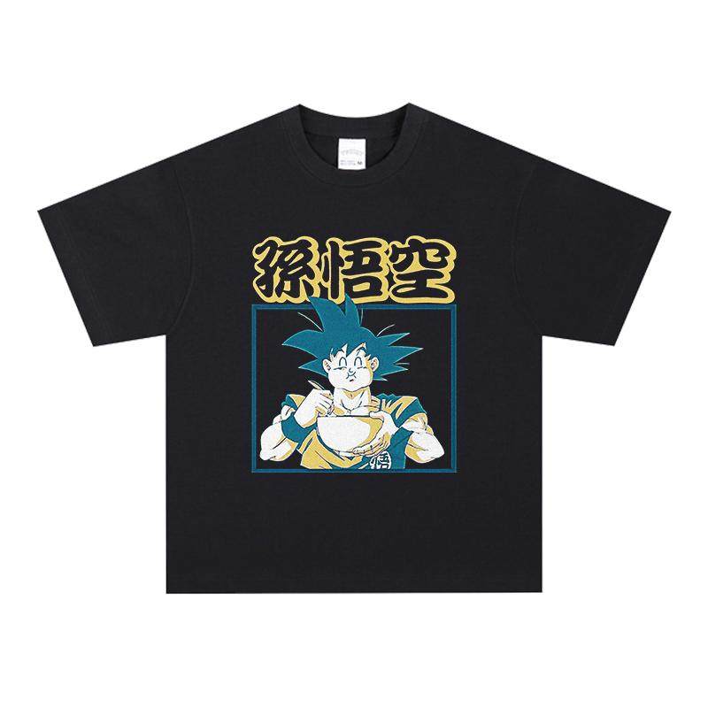 DRAGON BALL 七龙珠T恤漫画神龙短袖孙悟空孙悟饭贝吉塔特兰克斯