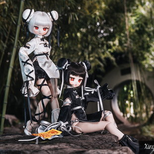 【现货】bjd 千千结 4分娃衣 mdd熊妹dfh大力力等4分均可穿