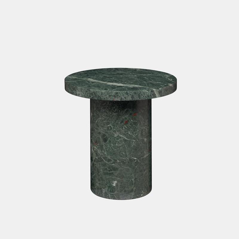 北欧天然大理石沙发边几现代简约小圆桌轻奢角几客厅创意小茶几