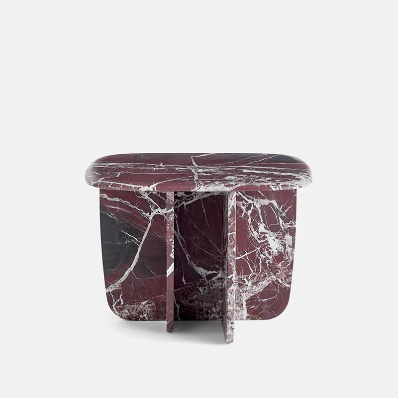 现代意式极简大理石角几北欧轻奢沙发边桌客厅床头桌边几小茶几