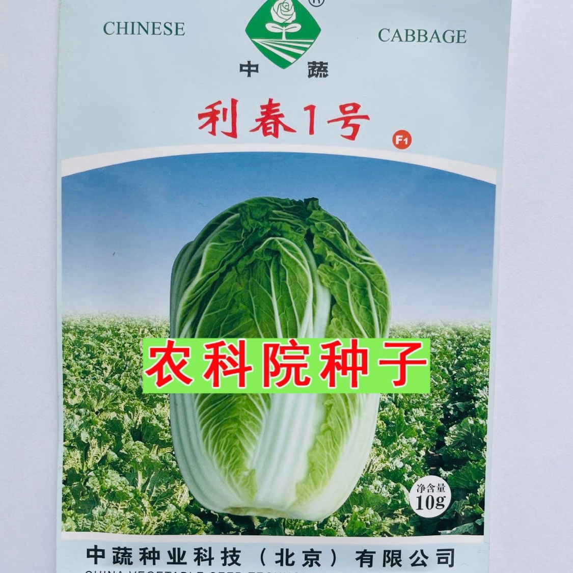 利春1号大白菜种子冬储存春大白菜高产中晚熟叶菜蔬菜种子中蔬10g