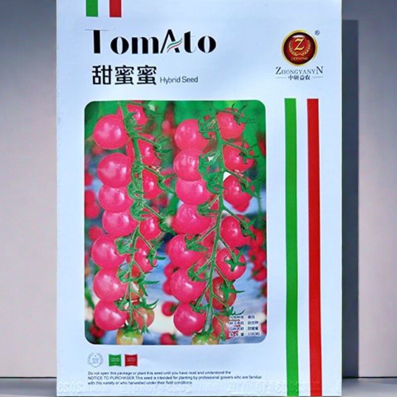 甜蜜蜜 圆球高端皮薄口感好樱桃小番茄西红柿种子 中研特甜圣女果