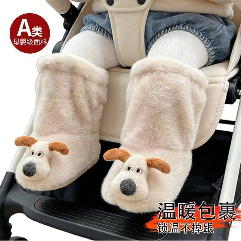 儿童袜子秋冬款宝宝毛绒鞋0-1岁婴儿加绒加厚卡其毛绒长靴步前鞋,童鞋/婴儿鞋/亲子鞋,婴儿步前鞋/袜鞋,淘宝优惠券,粉丝福利购,淘宝优惠卷