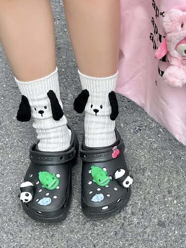 小狗袜子！！谁懂啊！！可爱袜子