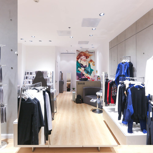 贴身衣物内衣店展示装修内衣高档潮牌简约装修店铺设计