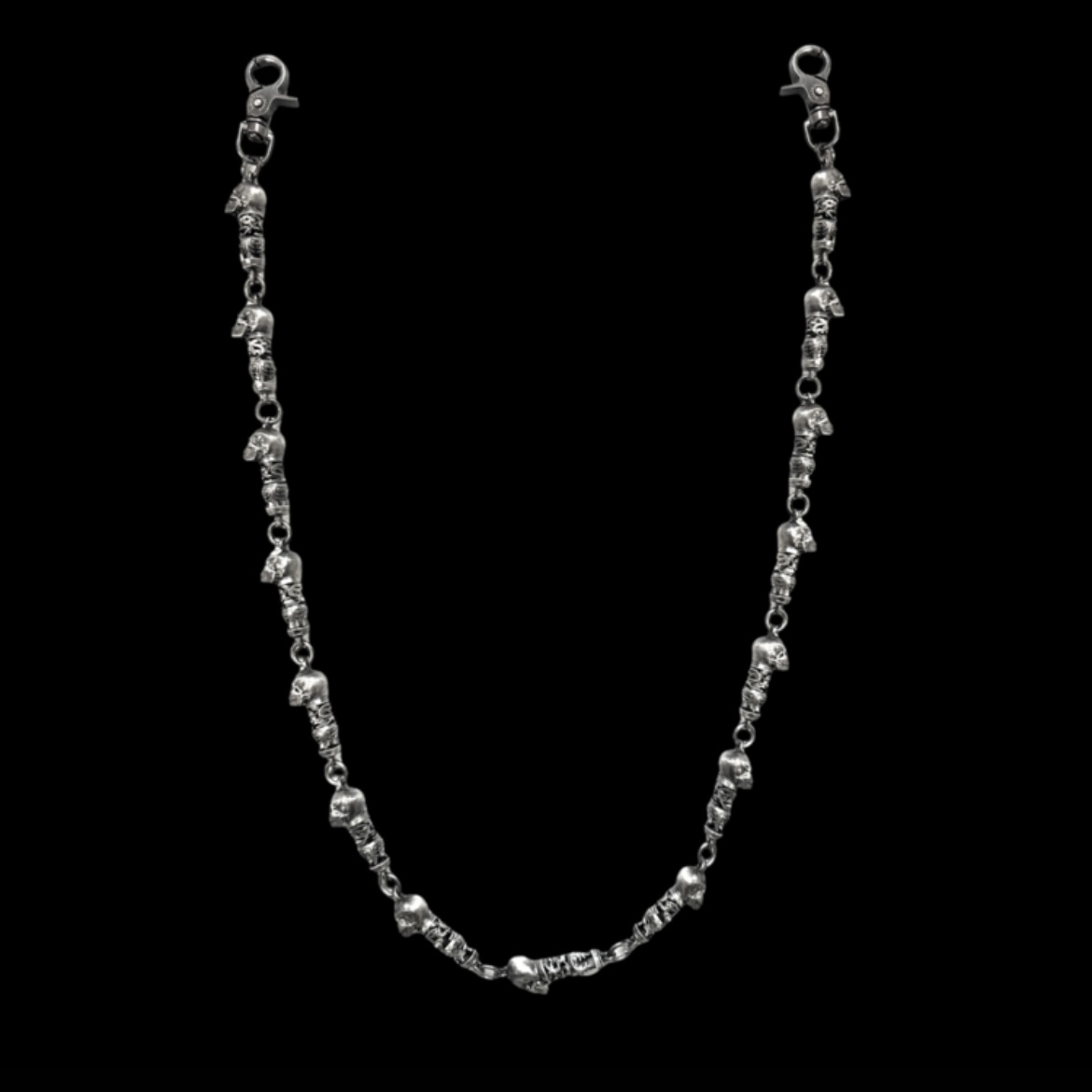 emostanceclub 25FW BROKEN SKULL 17 LINK CHAIN