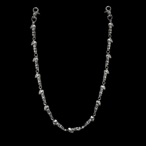 emostanceclub 25FW BROKEN SKULL 17 LINK CHAIN