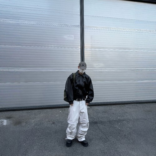 EMPATH复古环保皮翻领皮衣