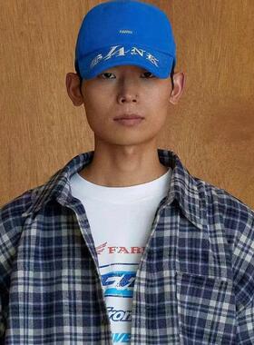 FAR ARCHIVE 24SS GOTHIC BLANK CAP 刺绣logo弯檐帽棒球帽韩vibe