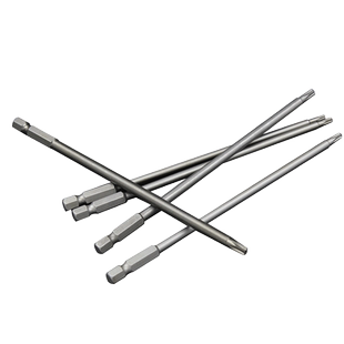 1/4 加长梅花内六角批头 梅花风批咀T15 T20 T25 T30 电动批头