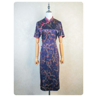 新中式旗袍宋锦马甲外套裁做衣服裁缝店量身定制衣服来料来图