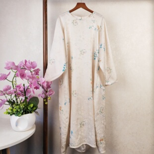 裁缝店定制衣服旗袍新中式连衣裙花萝真丝来图来料做衣服量身私人