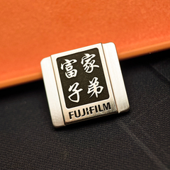 个性定制金属黄铜相机热靴保护盖文字fuji适用富士XT4/3/2/30XS10
