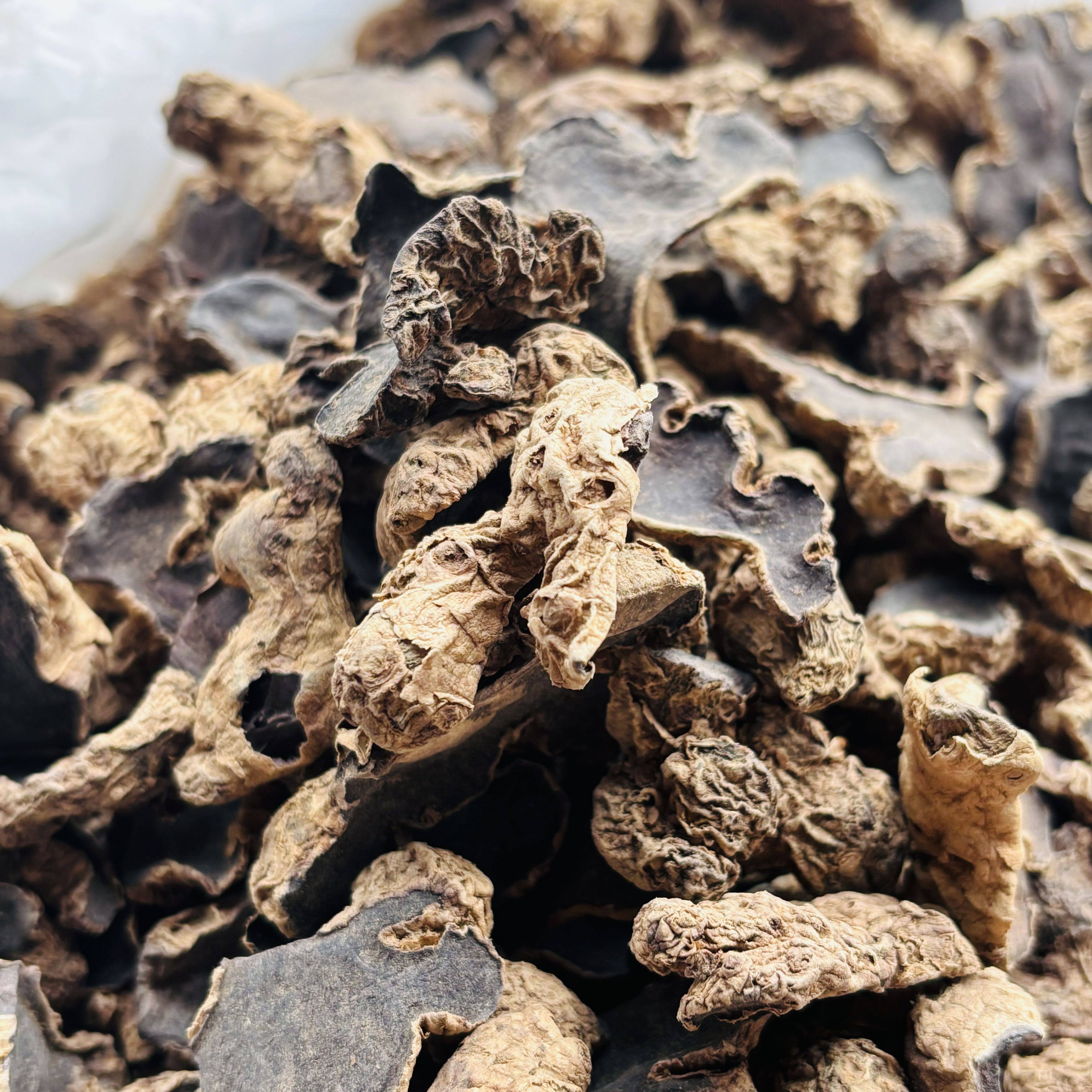 泰国黑姜黑人参莪术小花山奈云南特产紫姜野生名贵中药材包邮