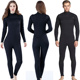 3MM氯丁橡胶连体潜水服前胸拉链冲浪服防寒保暖潜水衣冲浪水母衣