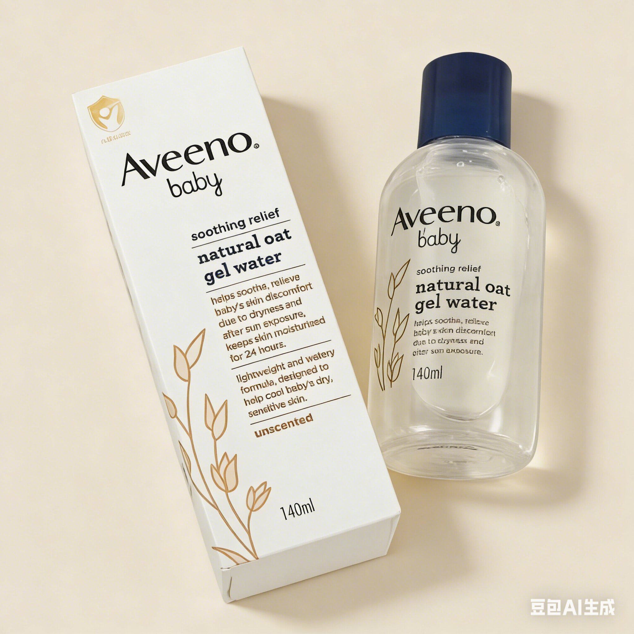 效28年3月艾维诺aveeno婴儿燕麦舒缓干燥和晒后不适精华露 140ML