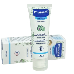 效27年4月法国进口 Mustela妙思乐贝贝婴儿保湿滋润面霜 40ML