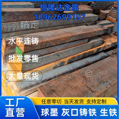 耐磨fcd500球铸铁灰口HT250生铁