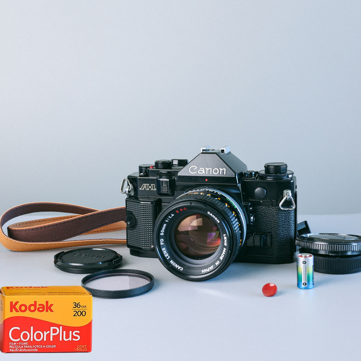 佳能胶片相机佳能ae1胶卷套机单反手动复古胶片机ae1p友趣相机