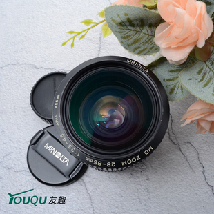 3.5 MINOLTA美能达MD 85MM手动 4.5 镜头 微距35