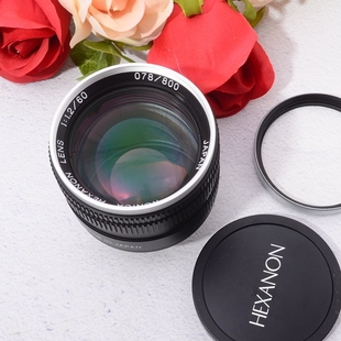 60mm F1.2 限量版 KONICA柯尼卡 徕卡口 1.2 99新 leica L39口60