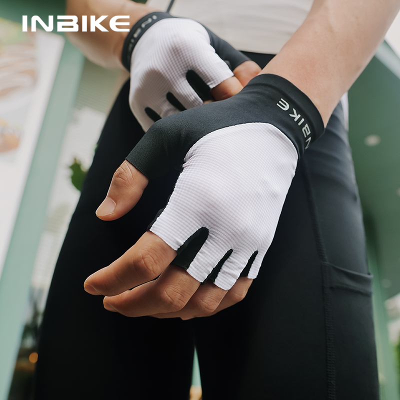 户外运动骑行手套减震透气高弹