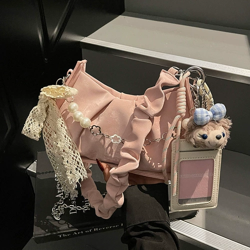 艾米兔 Трендовая универсальная модная сумка на одно плечо, в западном стиле