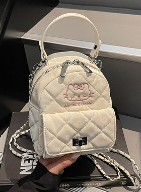 艾米兔女包2026新款可爱洋气时尚潮流日常百搭小众通勤双肩包