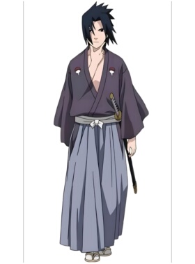 【来图定制】火影忍者 宇智波佐助cosplay服 动漫服装套装定制
