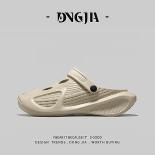 潮流机能风宽楦EVA运动凉鞋 男款 外穿休闲包头拖鞋 外贸日本单夏季