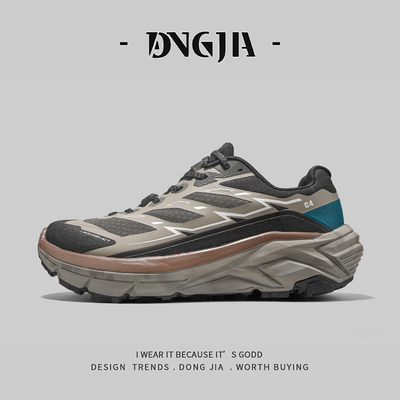 外贸出口高端运动鞋男款秋季新款低帮防滑户外徒步登山越野跑鞋