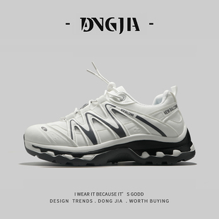 外贸爆款户外运动鞋男女款春季新款百搭网面透气情侣款登山徒步鞋