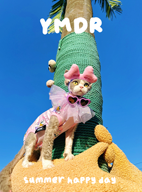 YMDR德文衣服夏季款纯棉粉色可爱蝴蝶结德文帽子欧根纱亮片口水巾