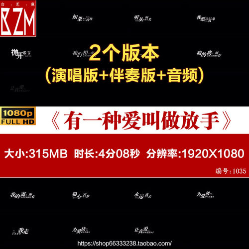 有一种爱叫做放手阿木歌词排版livehouse手机灯网易云反差互动