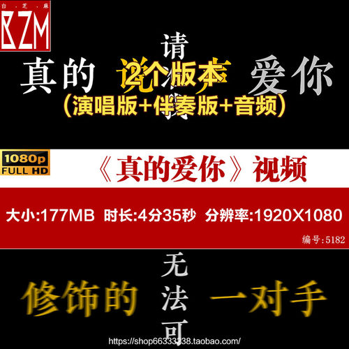 真的爱你含伴奏版黄家驹BEYOND动态歌词排版LiveHouse大屏LED背景