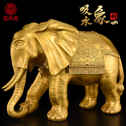 铜吸水象  新款大象  品质保证