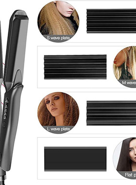 Hair Crimper Crimping Iron Ceramic Hair Waver Straightening