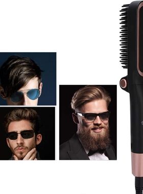 Hair Straightener Brush Anti-Scald Massag Straightening Comb