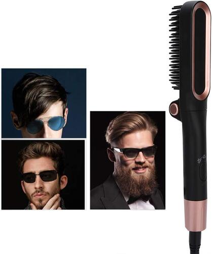 Hair Straightener Brush Anti-Scald Massag Straightening Comb